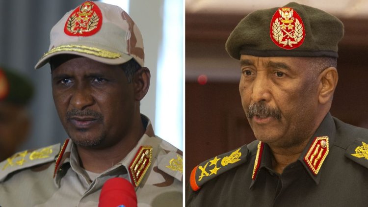 Sudan: Aho inzovu ebyiri ziri kurwanira ibyatsi biri kuhatesekera
