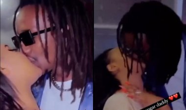 Shaddyboo yasohoye amashusho asomana n’umukunzi we