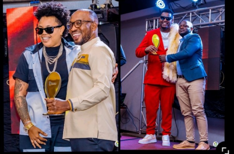 Dj Brianne na Bruce Melodie banditse amateka, M Irene yihakana Mie Empire! Udushya twaranze The Choice Awards2022