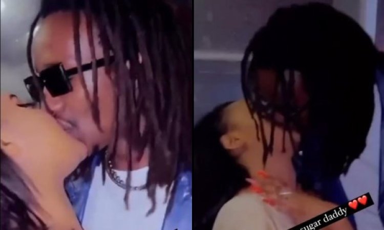 Shaddyboo yasohoye amashusho asomana n’umukunzi we