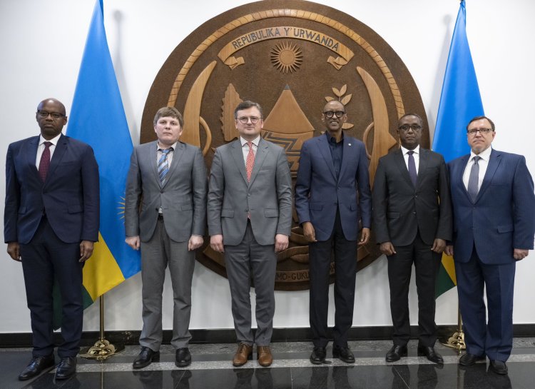 Perezida Zelenskyy yageneye ubutumwa u Rwanda