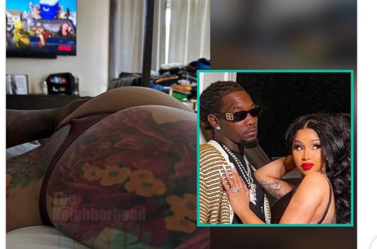 Amashusho Cardi B na Offset bashyize hanze n'ubu aracyavugisha benshi