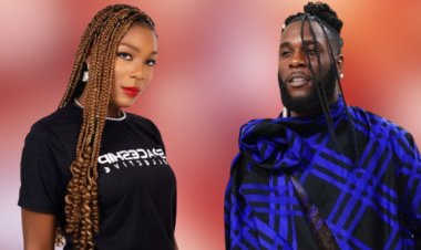 Mushiki wa Burna Boy niwe bwonko bw'igitaramo yakoreye i London