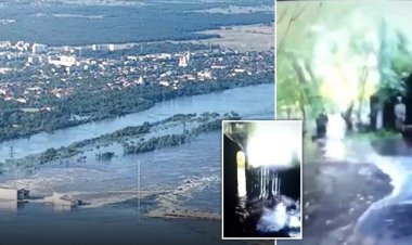 Ukraine: Urugomero rwasandaye rukomeje gukora amabara