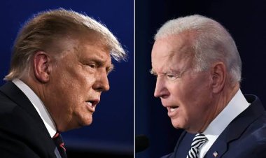 Trump yarahiriye gufata ku gakanu Biden n'umuryango we wose