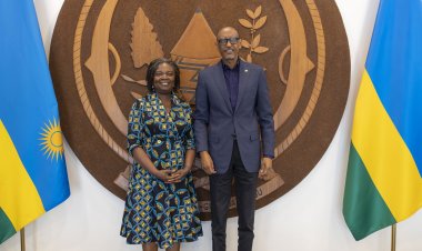 Perezida Kagame yakiriye umwe mu bayobozi ba Banki y'Isi