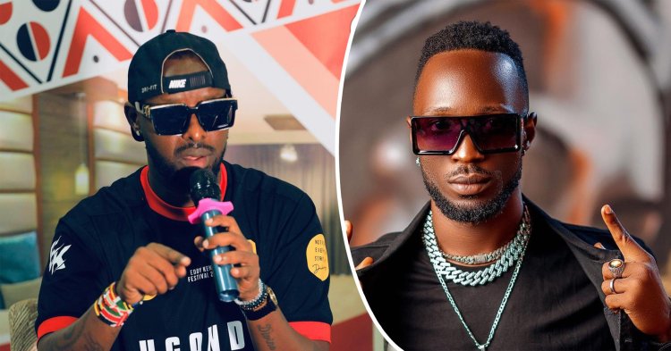 Eddy Kenzo yibukije Bobi Wine ko amuyobora kandi ari munsi y'ibirenge bye