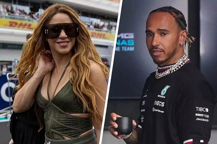 Shakira na Lewis Hamilton mu myiteguro yo kujyana mu biruhuko