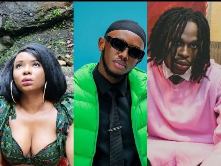 Abarimo Chris Eazy, Yemi Alade, na Fireboy DML, biyongereye mu bagomba gutarama muri Trace Awards