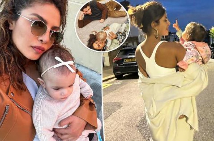 Priyanka Chopra arinubira umunaniro wo kurera umwana umwe afite