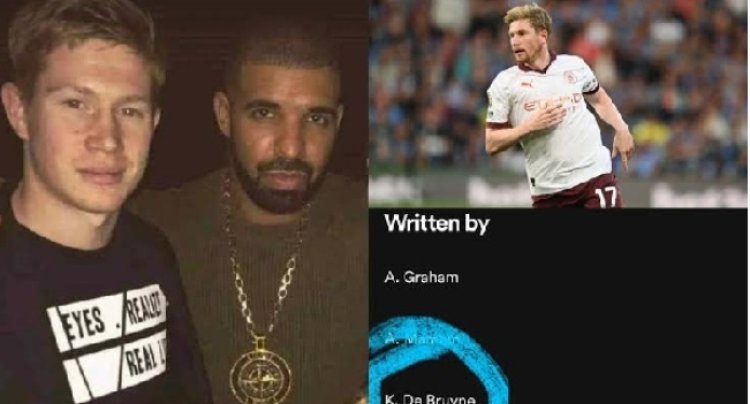 Kevin De Bruyne yigaritse Drake ku manywa y'ihangu