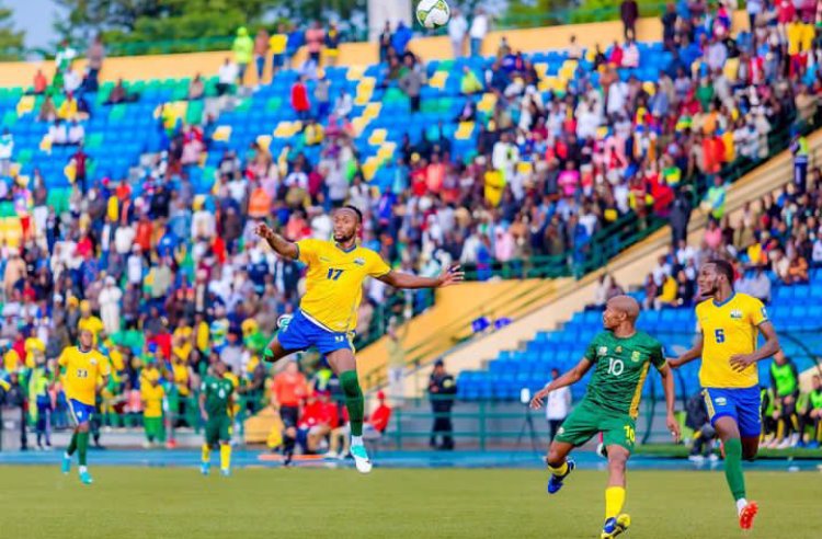 Amavubi yateruye Afurika y'epfo akubita hasi