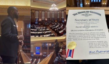 USA: Davido yahawe ubutumire bwihariye mu Nteko Nshingamateko ya Georgia