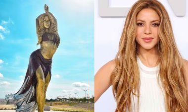 Shakira yongeye kubakirwa ikibumbano muri Colombia