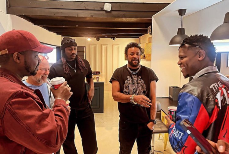 Nyuma yuko Sasha Vybz ahuye na Shaggy Abagande bacitse ururondogoro