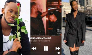 Chris Eazy yongeye kuryumaho ku bijyanye n'urukundo rwe na Miss Pascaline Umuhoza