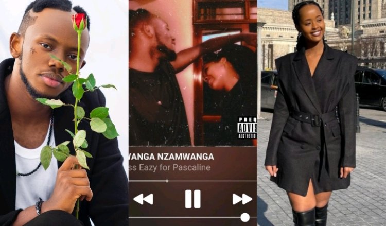 Chris Eazy yongeye kuryumaho ku bijyanye n'urukundo rwe na Miss Pascaline Umuhoza