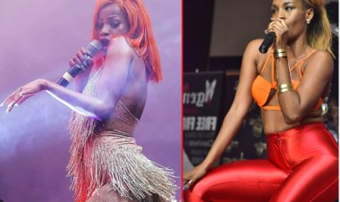 Cindy Sanyu yatangaje impamvu adashobora gusuhuza Sheebah Karungi