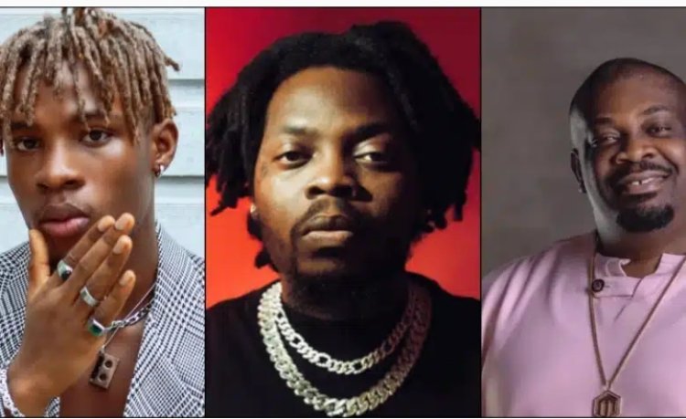 Joeboy yavuze impamvu buri gihe arota kuba nka Don Jazzy na Olamide