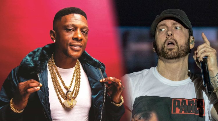 Umuraperi Boosie Badazz nawe yongeye guca amazi Eminem