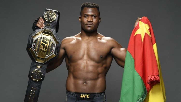 Francis Ngannou nyuma yo gukubitwa na Anthony Joshua yasabye imbabazi