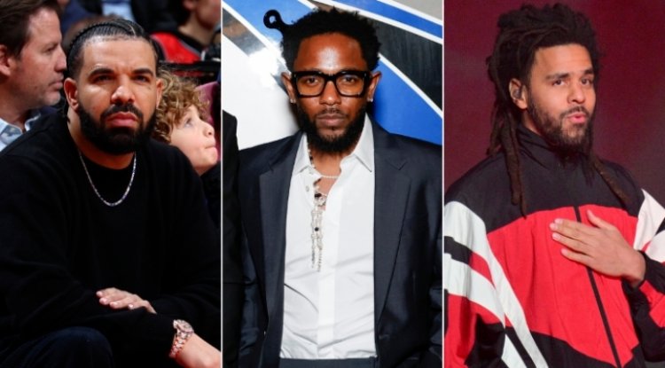 Kendrick Lamar yibasiye bikomeye Drake na J. Cole bakunze kumujomba ibikwasi