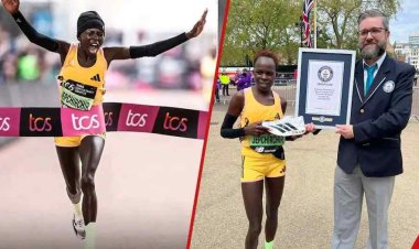 Umunya-Kenya yaciye agahigo muri London Marathon 2024
