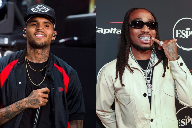 Chris Brown yakoze mu jisho Quavo