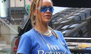 Rihanna yarikoroje ku mbuga nkoranyambaga