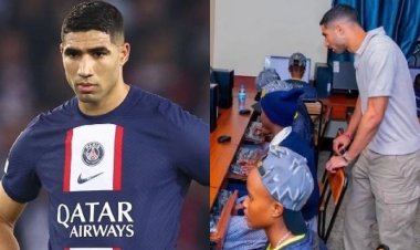 Achraf Hakimi yashyize  itafari ku burezi bwa Tanzania