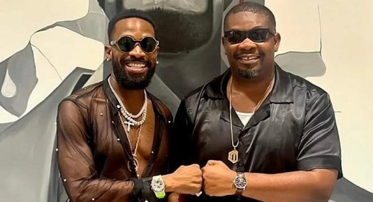 Don Jazzy yakomoje ku bukene bwe na D'banj