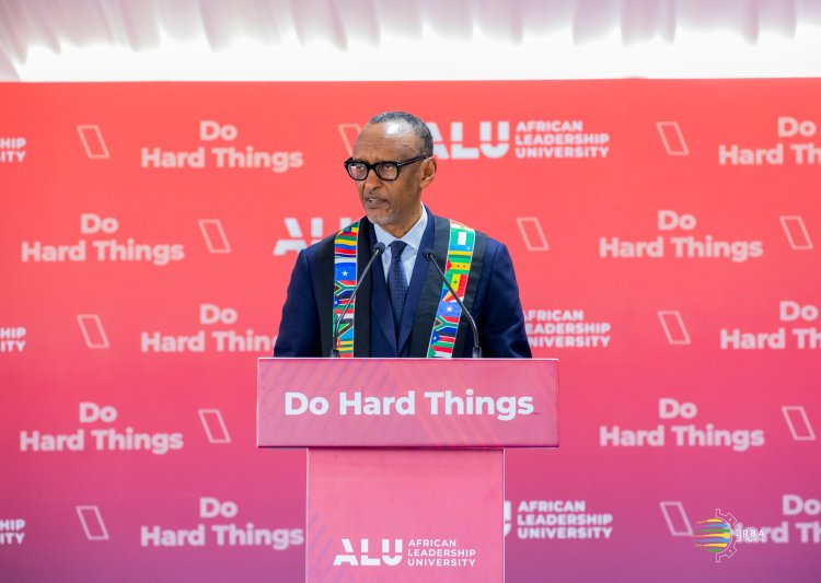 Perezida Kagame yagaragaje ko Afurika ifite ibibazo bikwiye gukemurwa bwangu