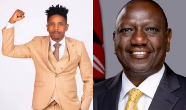 Eric Omondi yakeje Perezida Ruto