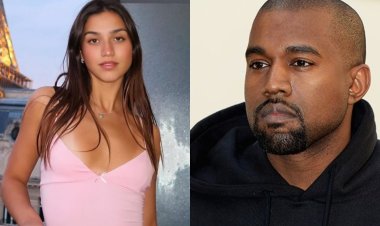 Umunyamidelikazi yifatiye ku gahanga Kanye West