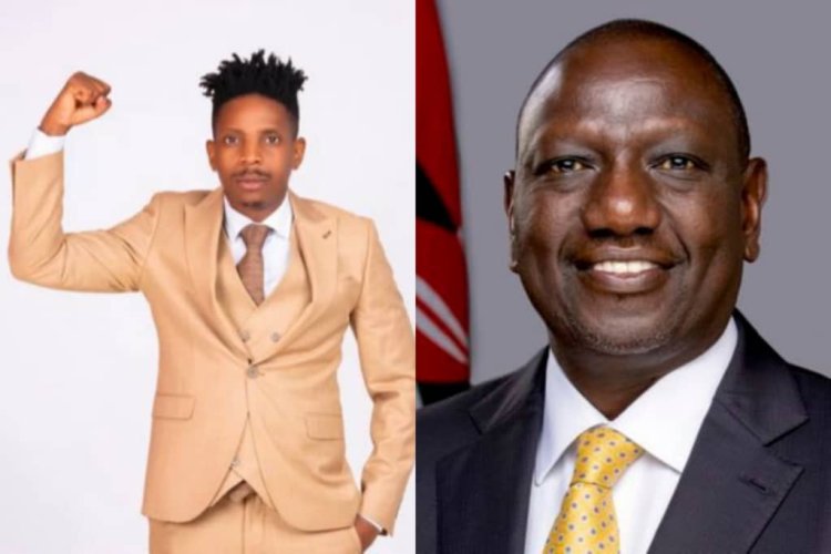 Eric Omondi yaburiye Perezida William Ruto