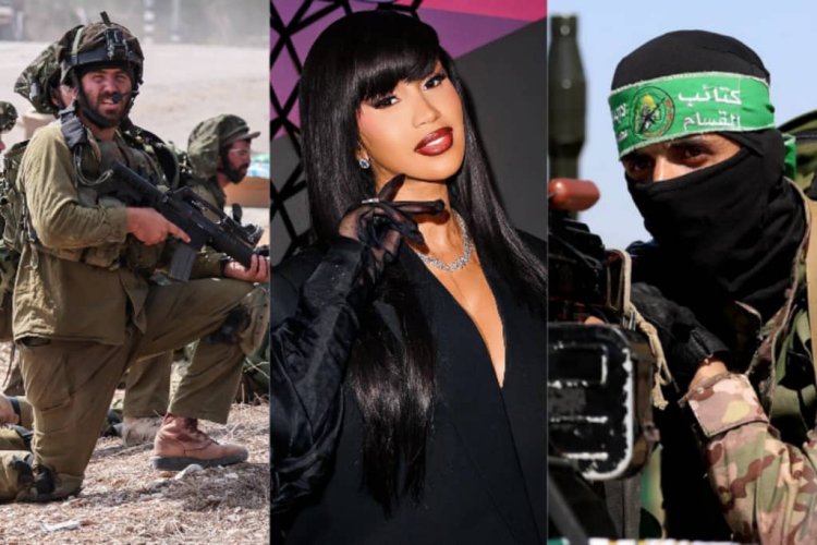 Cardi B yagaragaje aho ahagaze mu ntambara ya Israel na Hamas