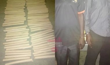 Muri Kenya abagabo babiri bafatanywe urumogi ruhagaze akayabo ka miliyoni 150