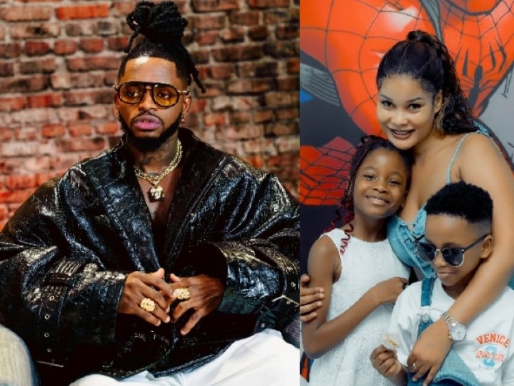 Diamond Platnumz akomeje gutera umugongo Hamisa Mobetto n'umuhungu we