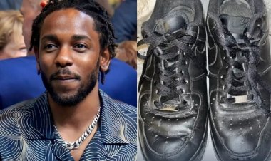 Inkweto za Kendrick Lamar zirigiye kugurishwa akayabo