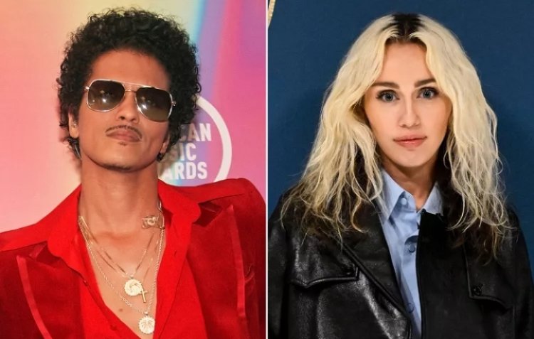Miley Cyrus yagejejwe mu nkiko kubera indirimbo ya Bruno Mars