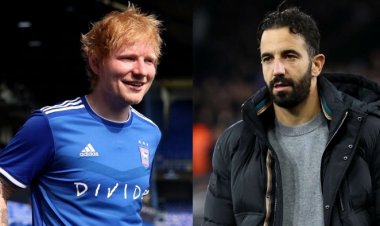 Ed Sheeran yasabye imbabazi umutoza Ruben Amorim