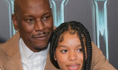 Tyrese Gibson umukobwa we yamuhojeje amarira