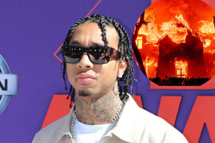 Tyga umuriro w'i Los Angeles umwimuye muri Amerika