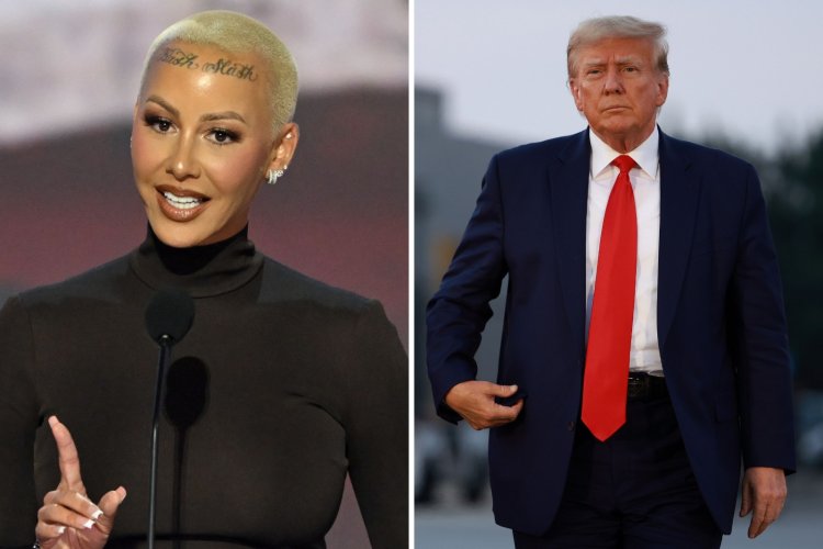 Amber Rose akomeje guterwa ishema na Perezida Donald Trump