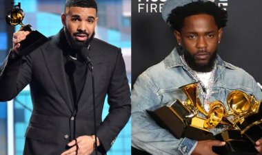 Ibihembo Kendrick Lamar aherutse gutwara muri Grammy Awards byateje  Drake amenyo y'abasetsi