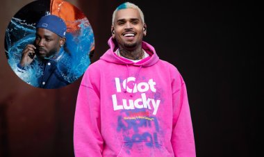 Nyuma ya Kendrick Lamar abafana ba Chris Brown bakamejeje