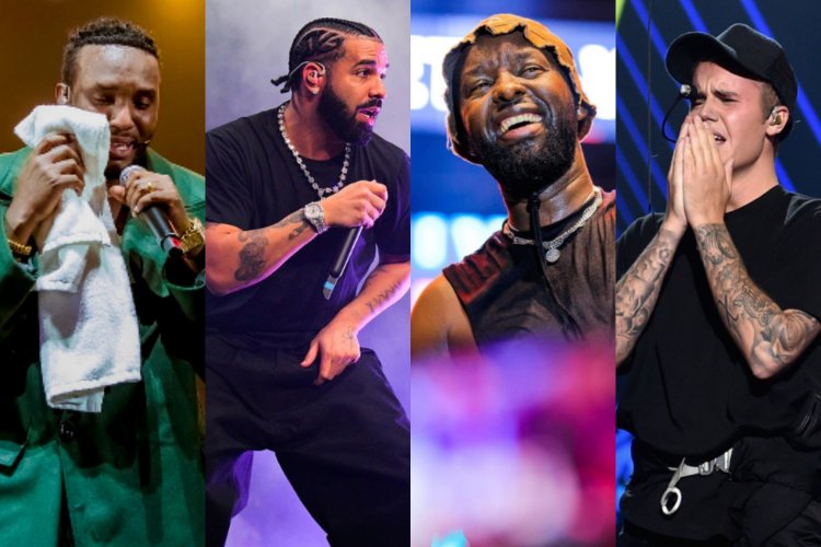 Abahanzi 5 b’abagabo bakunze gusuka amarira iyo bari ku rubyiniro