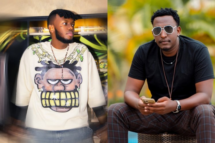 Uko Junior Giti na Chris Eazy bari bagiye gutandukana bapfuye akantu k’amafuti