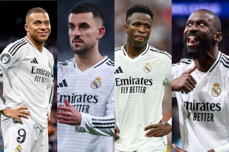 Abakinnyi ba Real Madrid bari mu mazi abira