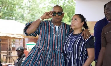 Ja Rule yatashye ku mugaragaro ibyumba by'amashuri yubatse muri Ghana